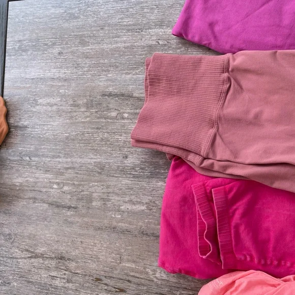 Free People Movement karma leggings hot pink size Medium Large M/L NWT - Picture 16 of 16